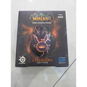 World of Warcraft Legendary Edition MMO Gaming Mouse Collectors Item